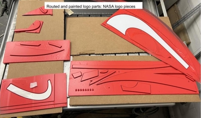 Custom Logo Fabrication - NASA Project Photo